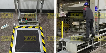 What is the structure and characteristics of industrial safety mats