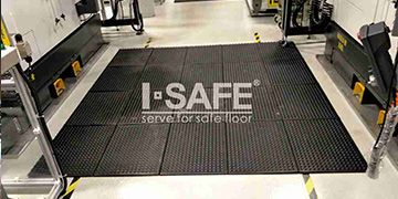 What is the functional role of anti-static and anti-fatigue floor mats?